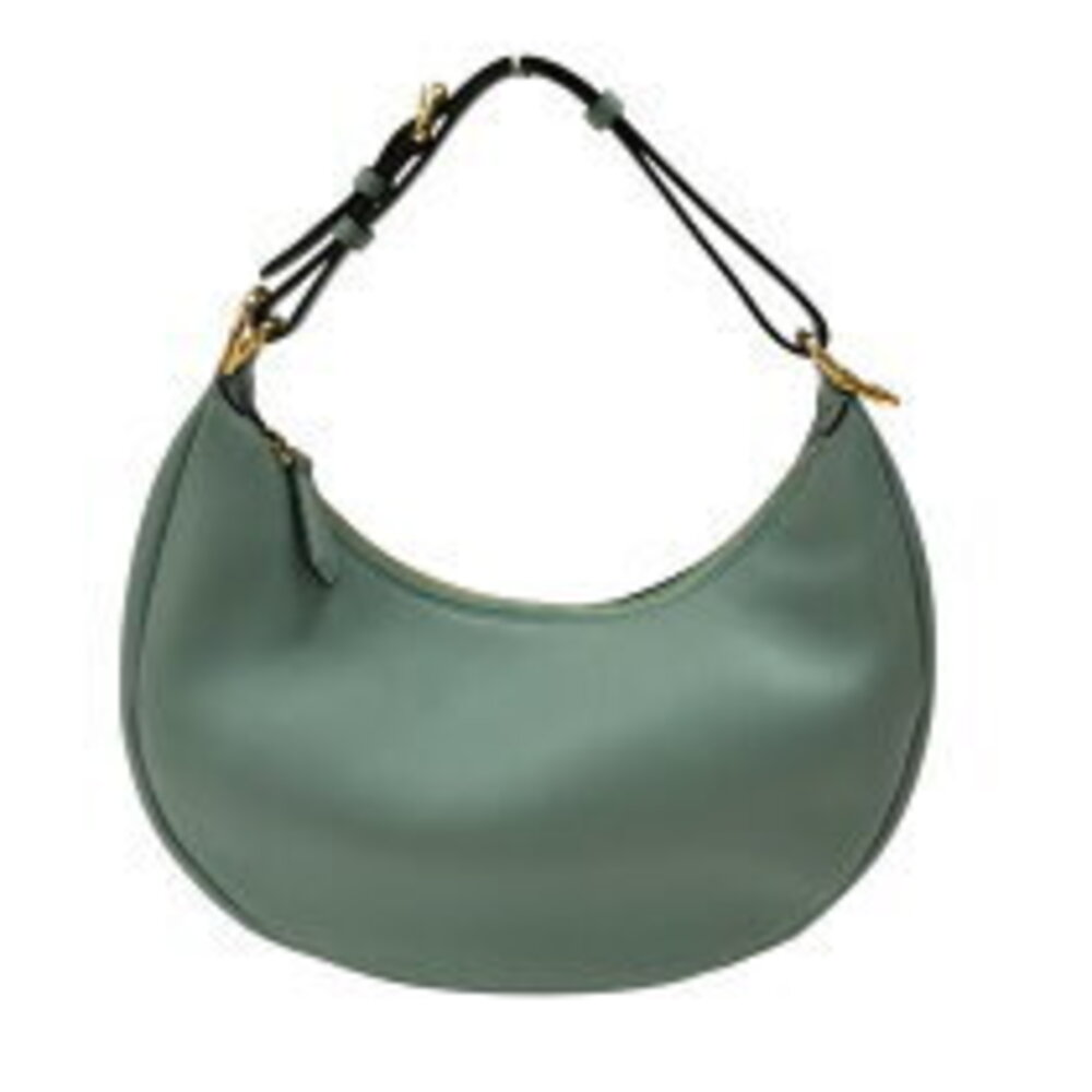 FENDI Graphi Green Calfskin Handbag